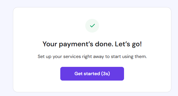 Account creation